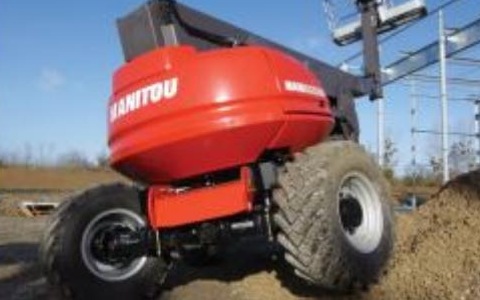 Manitou 280 TJ на бездорожье