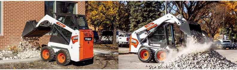 Bobcat S70 и S450 на объекте
