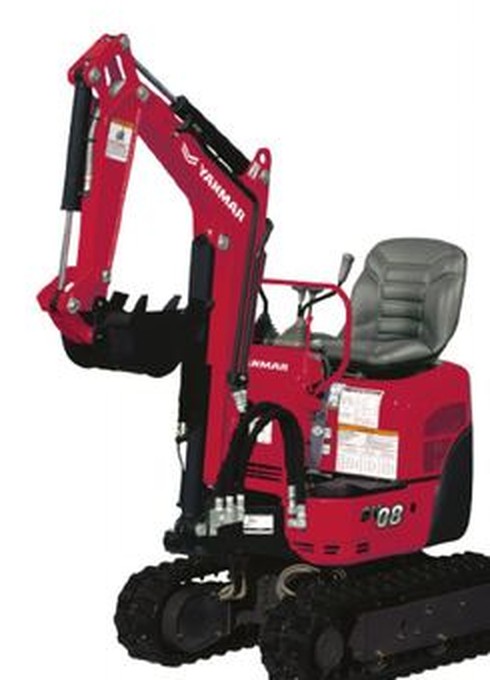 Yanmar SV08-1 — сверхкомпактный мини-экскаватор