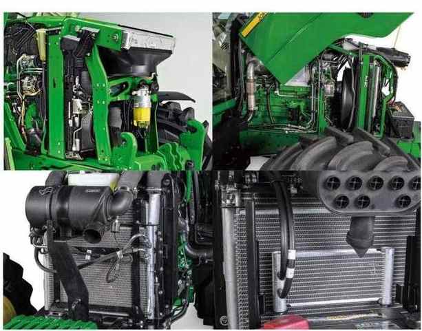 John Deere 6R Series — узлы для удобного обслуживания