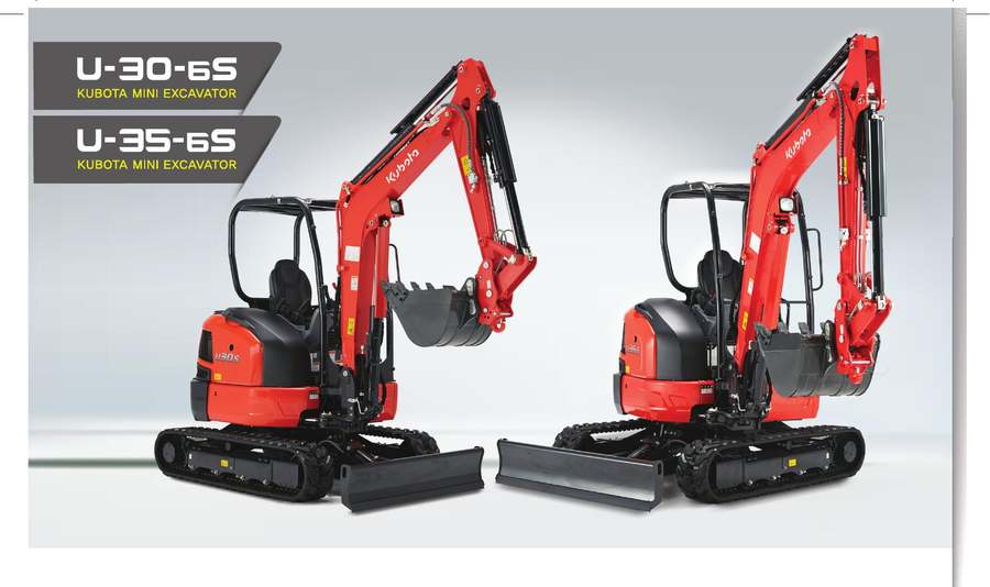 Kubota U-30-6S и U-35-6S