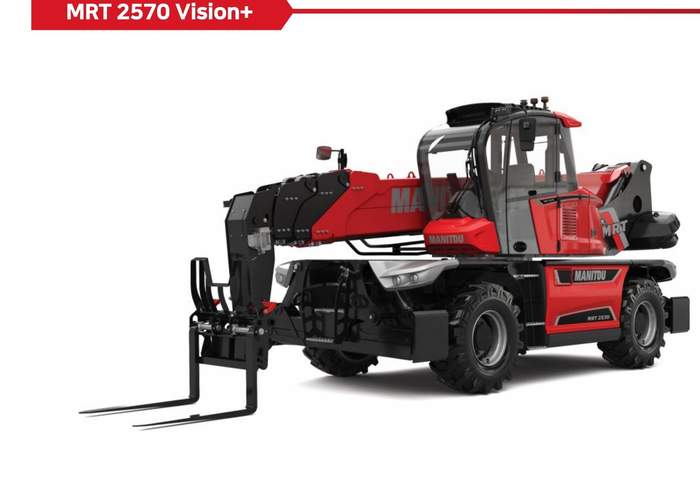 Manitou MRT 2570 Vision+ — студийное фото