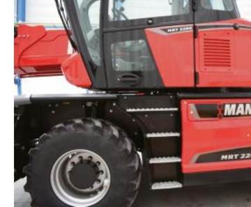 Manitou MRT — Увеличенное остекление двери