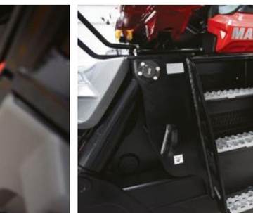 Manitou MRT — Ступенчатый подъём с двух сторон