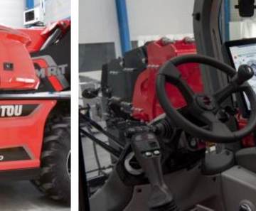Manitou MRT — Изогнутое лобовое стекло
