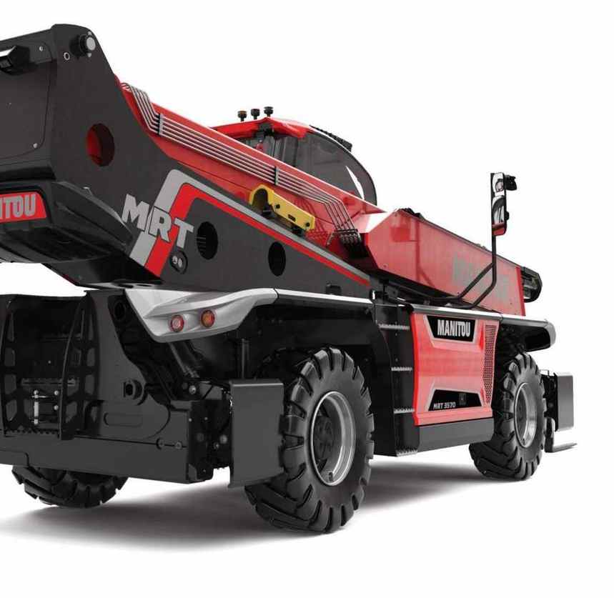 Manitou MRT 3570 — ротационный телескопический погрузчик
